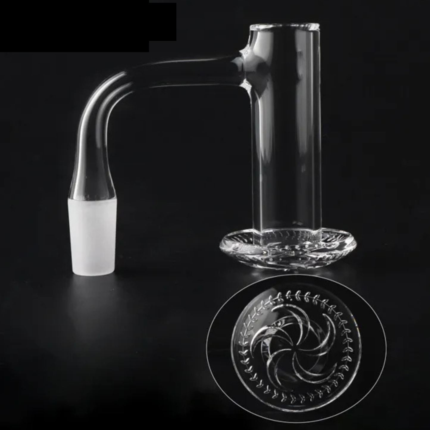 Full Weld Blender Bevelled Edge Quartz Terp Slurper Banger