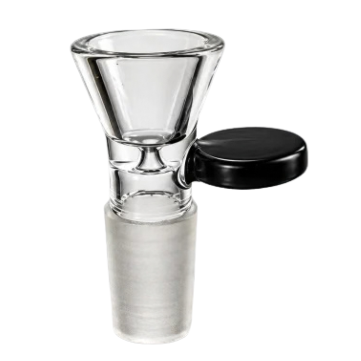 19mm Glass Cone Piece with Handle