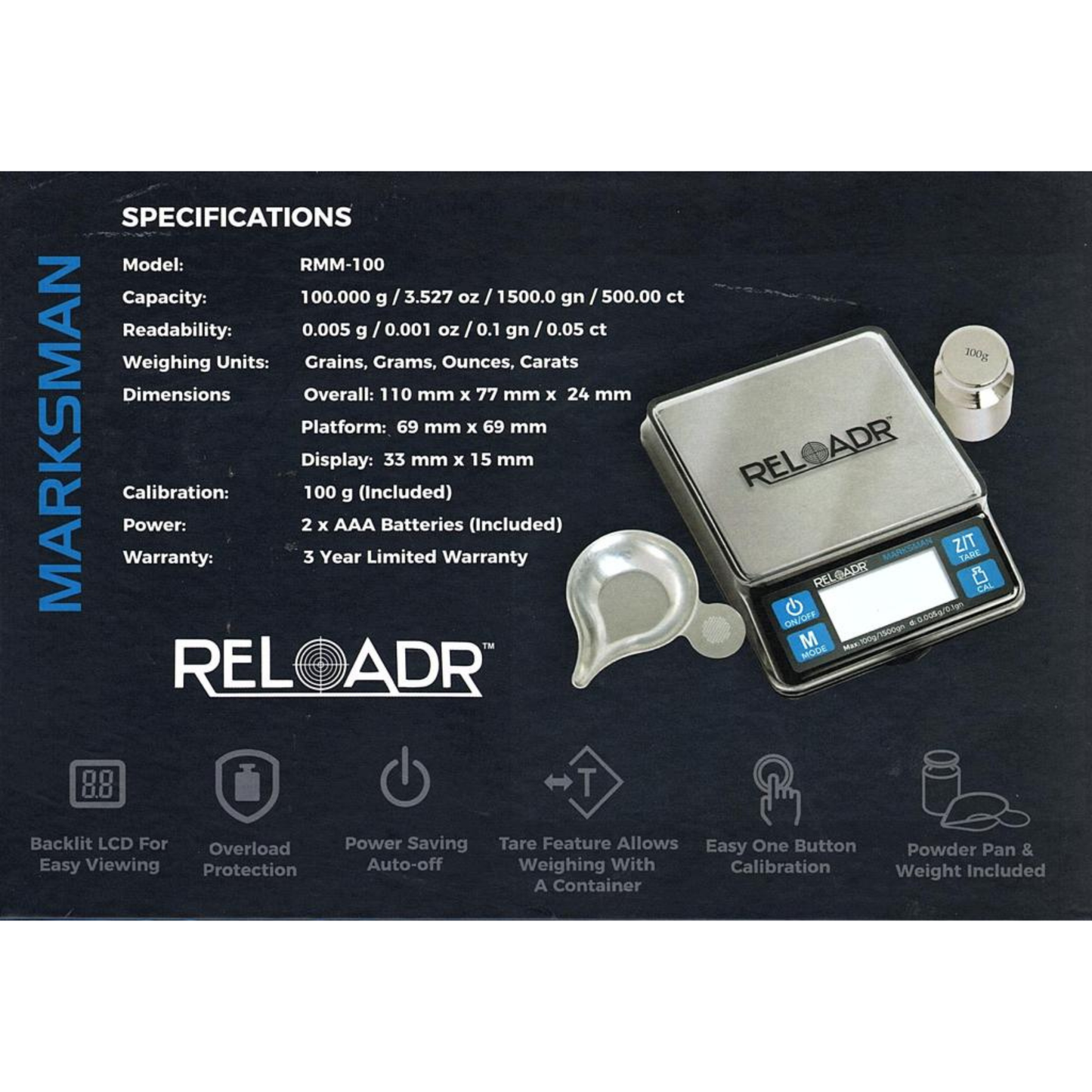 On Balance RMM-100 ( 100g x 0.005g )