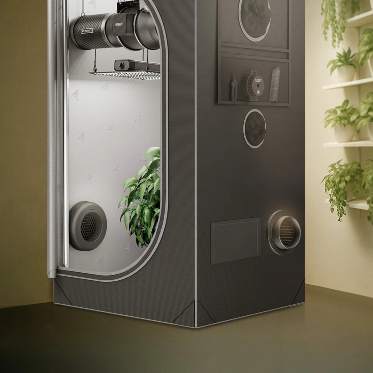 AC Infinity - Grow Tent Duct Vent Attachment 8 inch