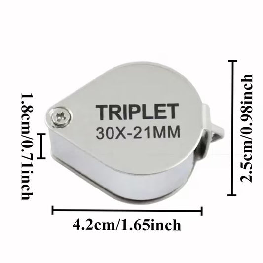 10x/30x Pocket Jewelers Loupe