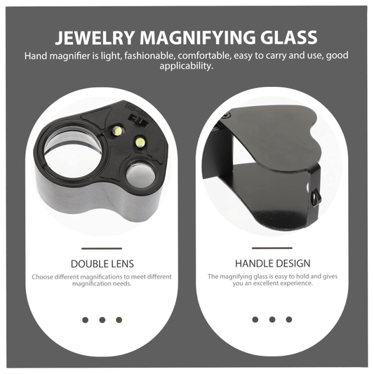 30x / 60x Jewelers Magnifying Loupe