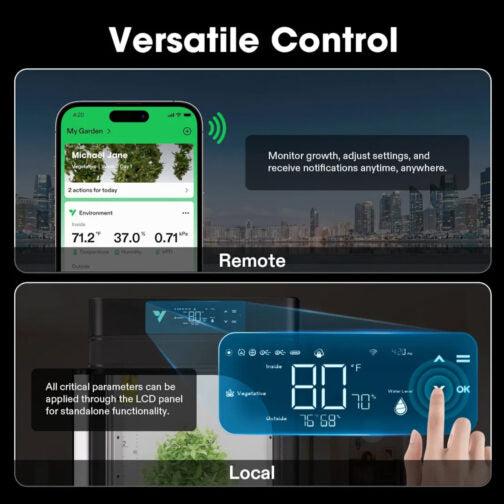 VIVOSUN VGROW SMART GROW BOX + EXCLUSIVE UPGRADE BOX