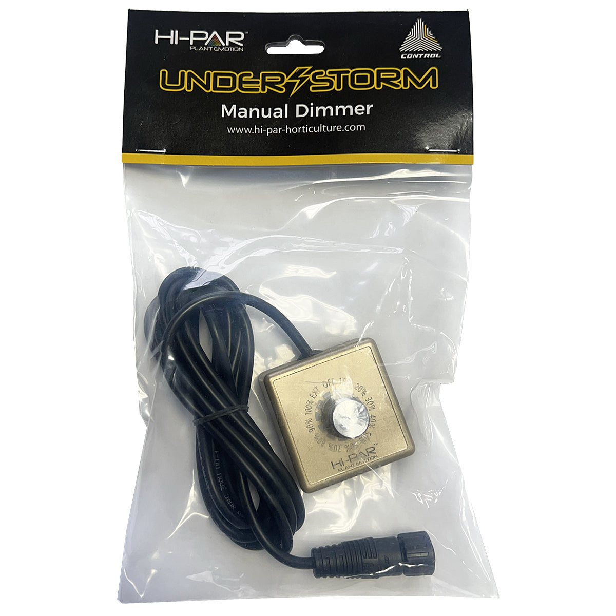 HI-PAR UNDERSTORM MANUAL DIMMER