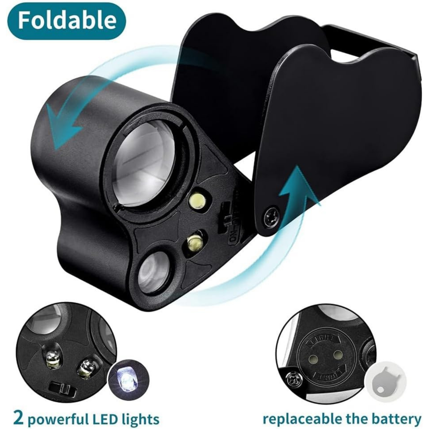30x / 60x Jewelers Magnifying Loupe