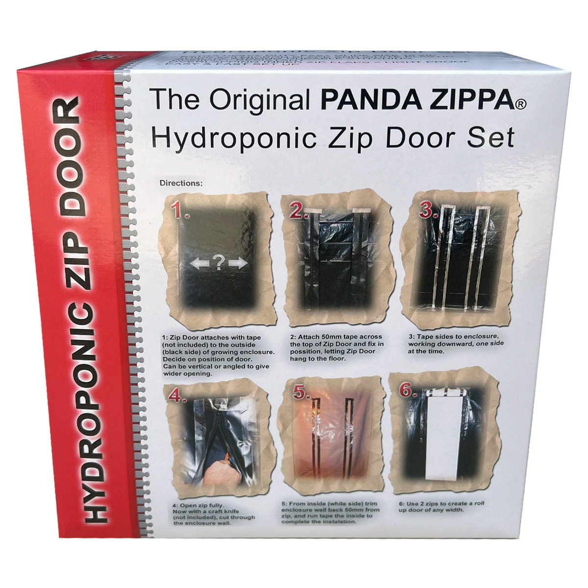PANDA ZIPPA DOOR SET