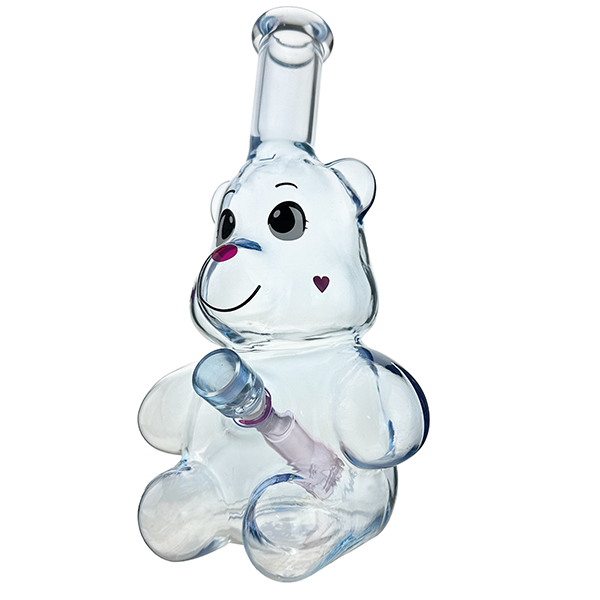 Bear Bong – 25cm Glass Water Pipe
