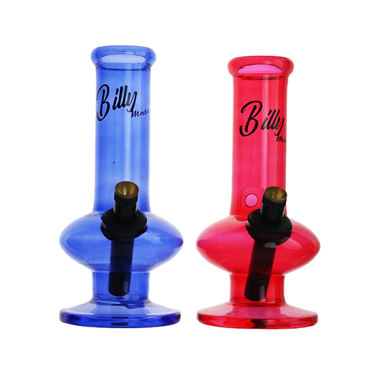 Billy Mate Colored Stubby Glass Bonza Waterpipe