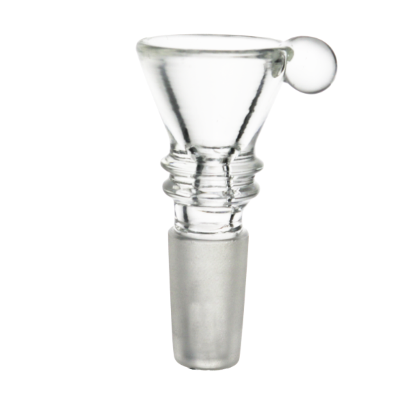 Clear Bong Slider Glass Cone Piece CP 14mm