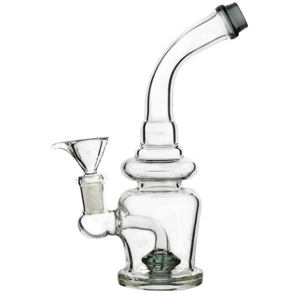 Circ Matrix Layered Glass Waterpipe – 18cm