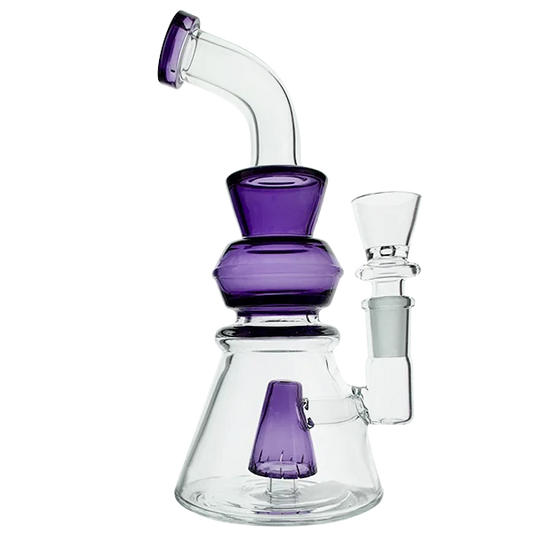 Accent Cone Perc Glass Rig and bong 14mm