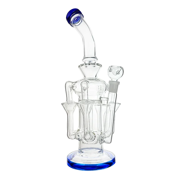 Recycler Bong - HexaCycle Shower (Lilac 32cm)
