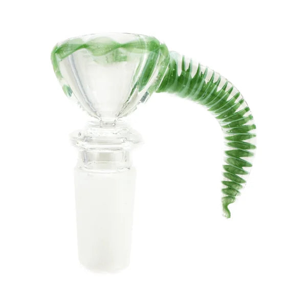 Cone Piece - Clear Glass Slider (14mm)