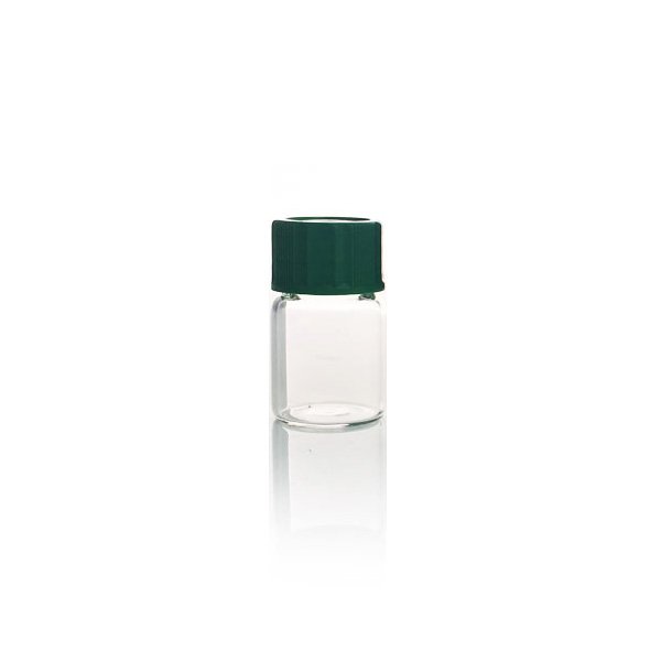 Small Glass Storage Bottle With Plastic Lid