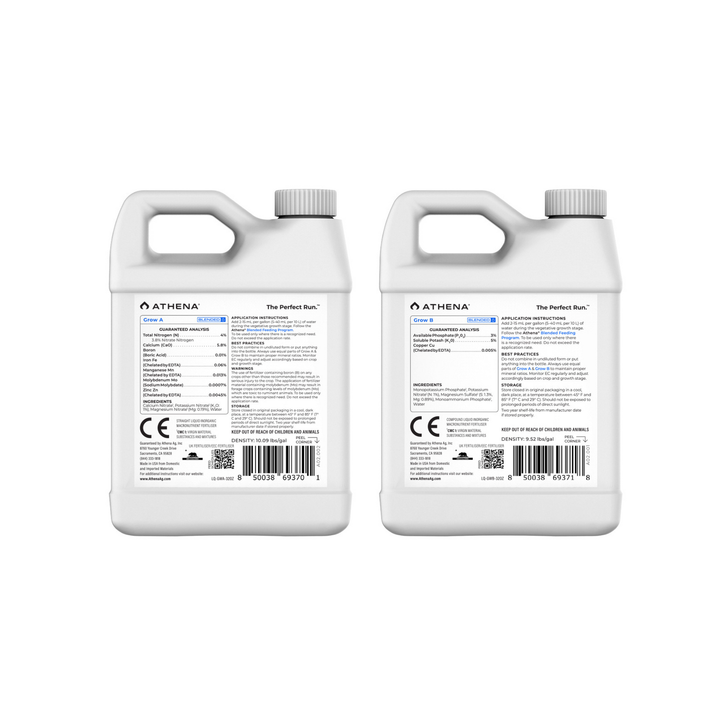 Athena Blended Grow A & B