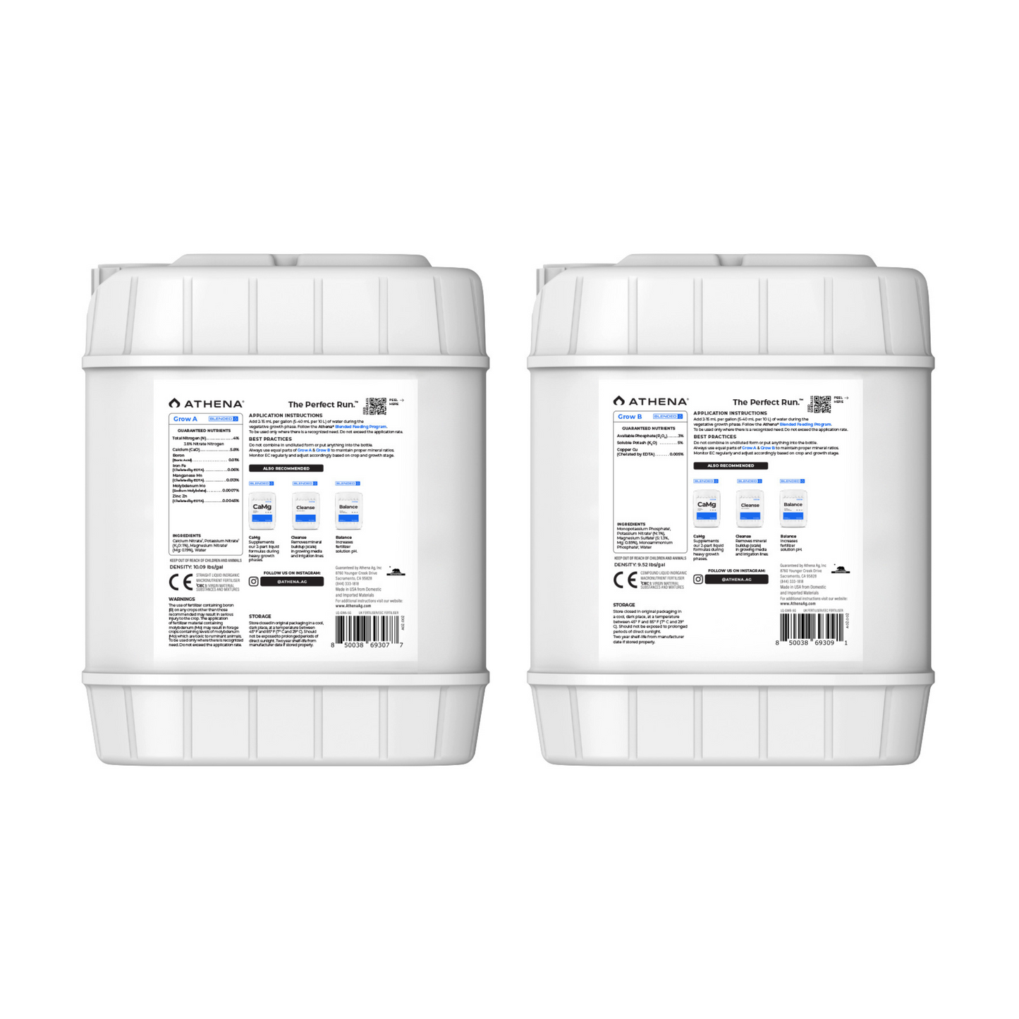 Athena Blended Grow A & B