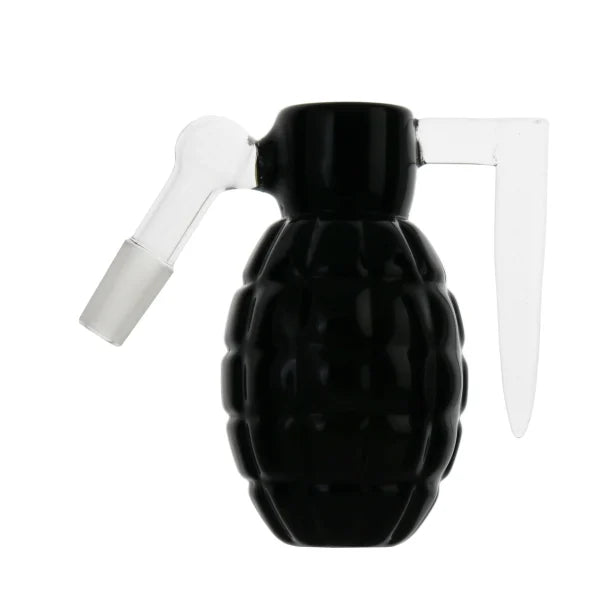 Ash Catcher - Grenade Shape (14mm Black)