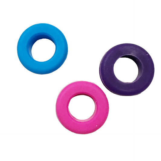 Colored Glow-in-the-Dark Bonza Silicone Grommet