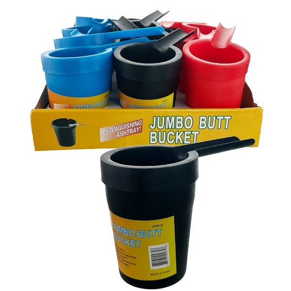 Jumbo Butt Bucket – Self-Extinguishing Car Ashtray