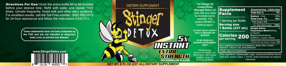 Stinger 5x Instant Detox Drink