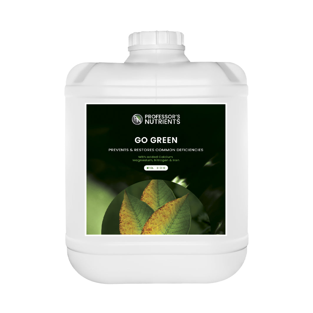 Professor's Nutrients Go Green