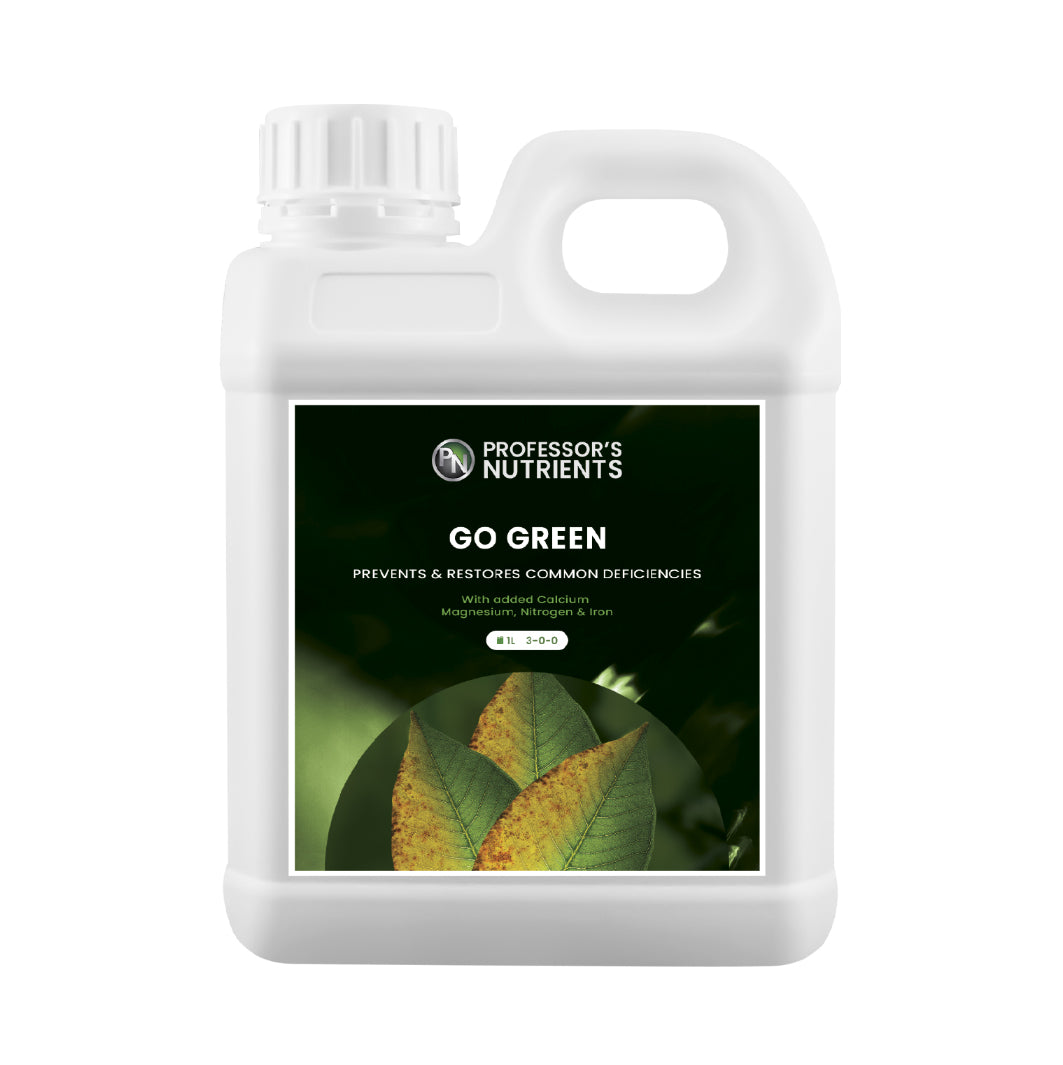 Professor's Nutrients Go Green