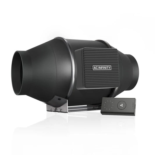 AC Infinity - Cloudline Pro S4, Quiet Inline Duct Fan With Speed Controller, 4 Inch - 100 MM