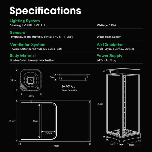 VIVOSUN VGROW SMART GROW BOX + EXCLUSIVE UPGRADE BOX