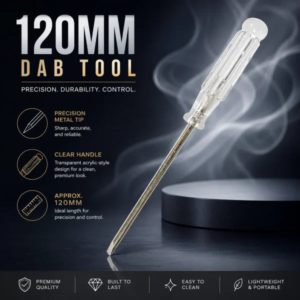 Precision Metal Tip Dab Tool (120mm)