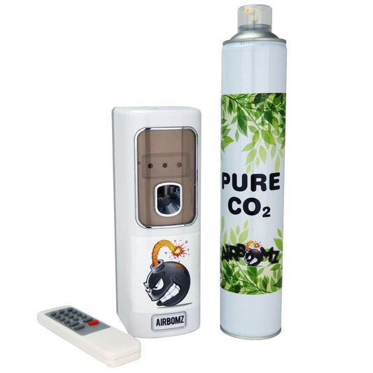 AIRBOMZ CO2 DISPENSER WITH LIGHT SENSOR + MAXI CO2 CAN