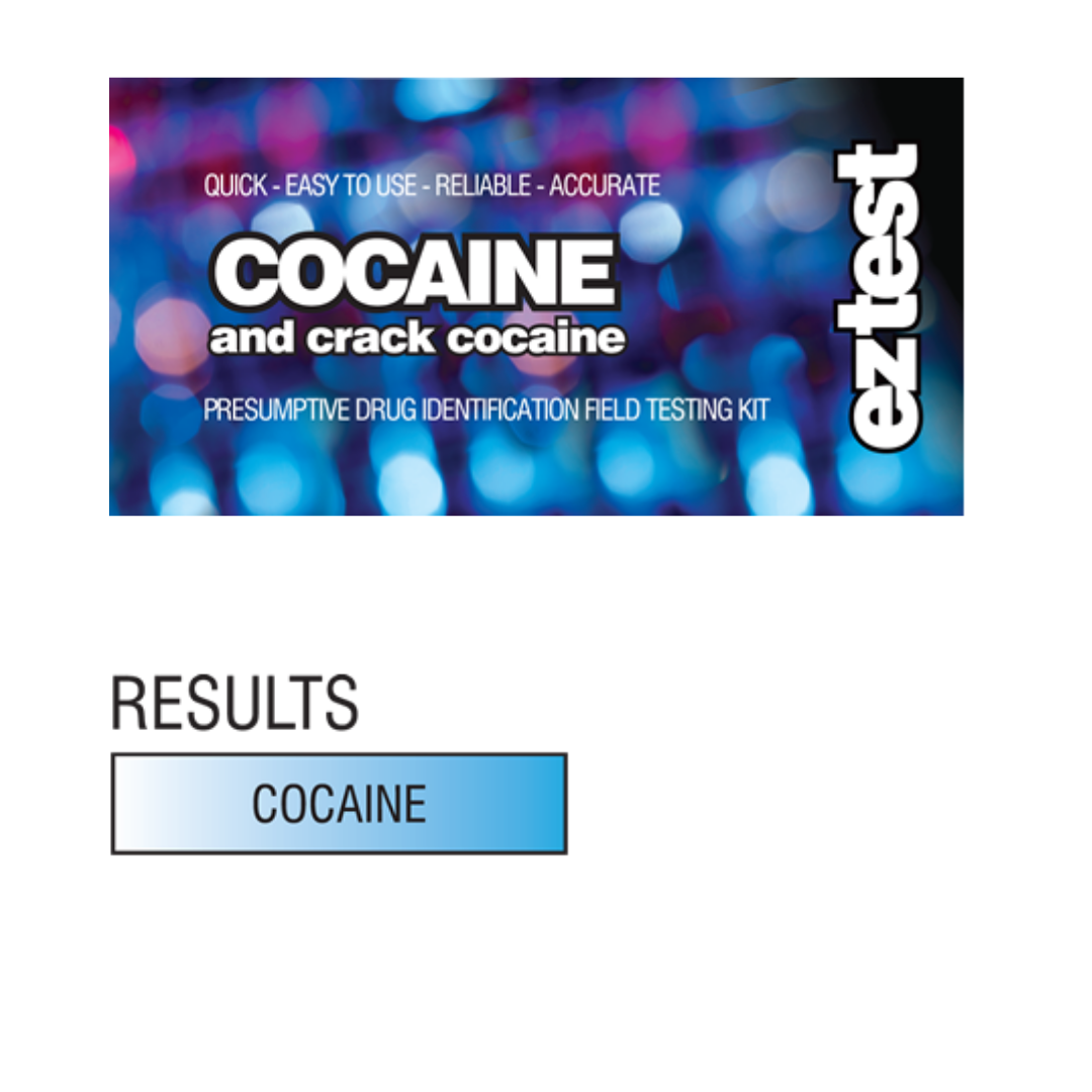EZ Test - Cocaine Test Kit for Cocaine Presence
