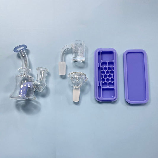 Portable Mini Glass Dab Rig 14mm