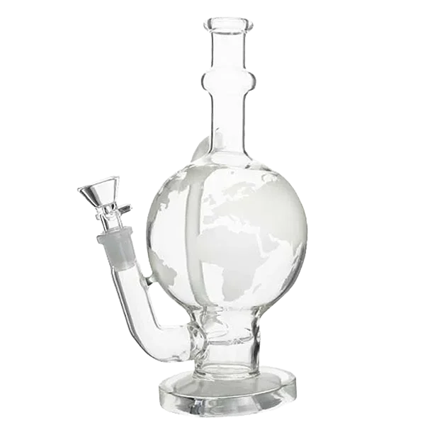 Glass Globe Bong 25cm