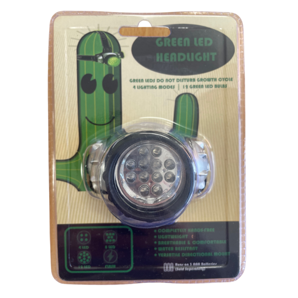 Green LED Headlight