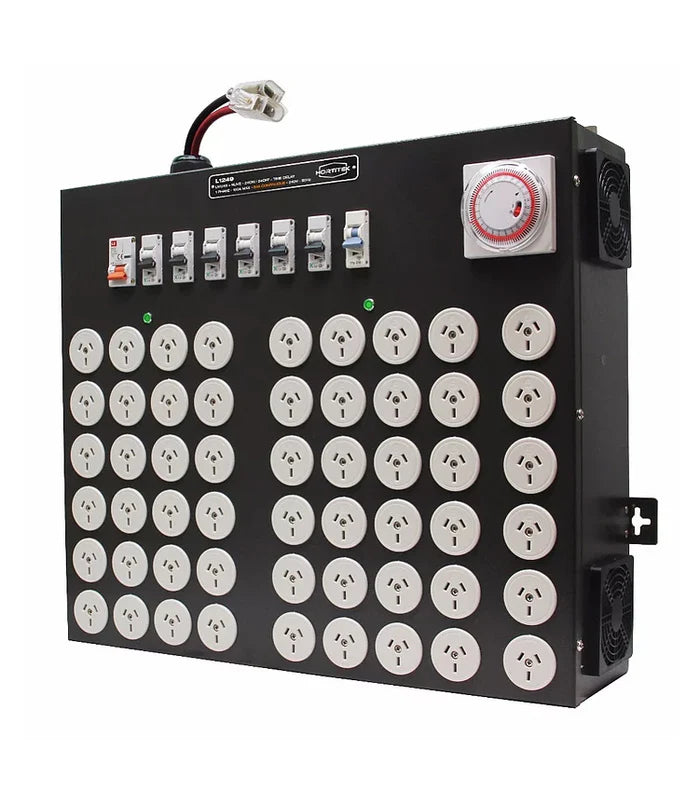 Hortitek - LMU 48 Outlet 24 on/24 off 100amp Single Phase + Time Delay