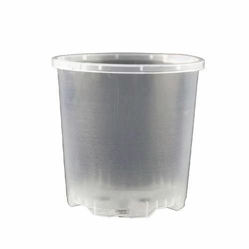 Plastic Pot 100mm .5L Clear