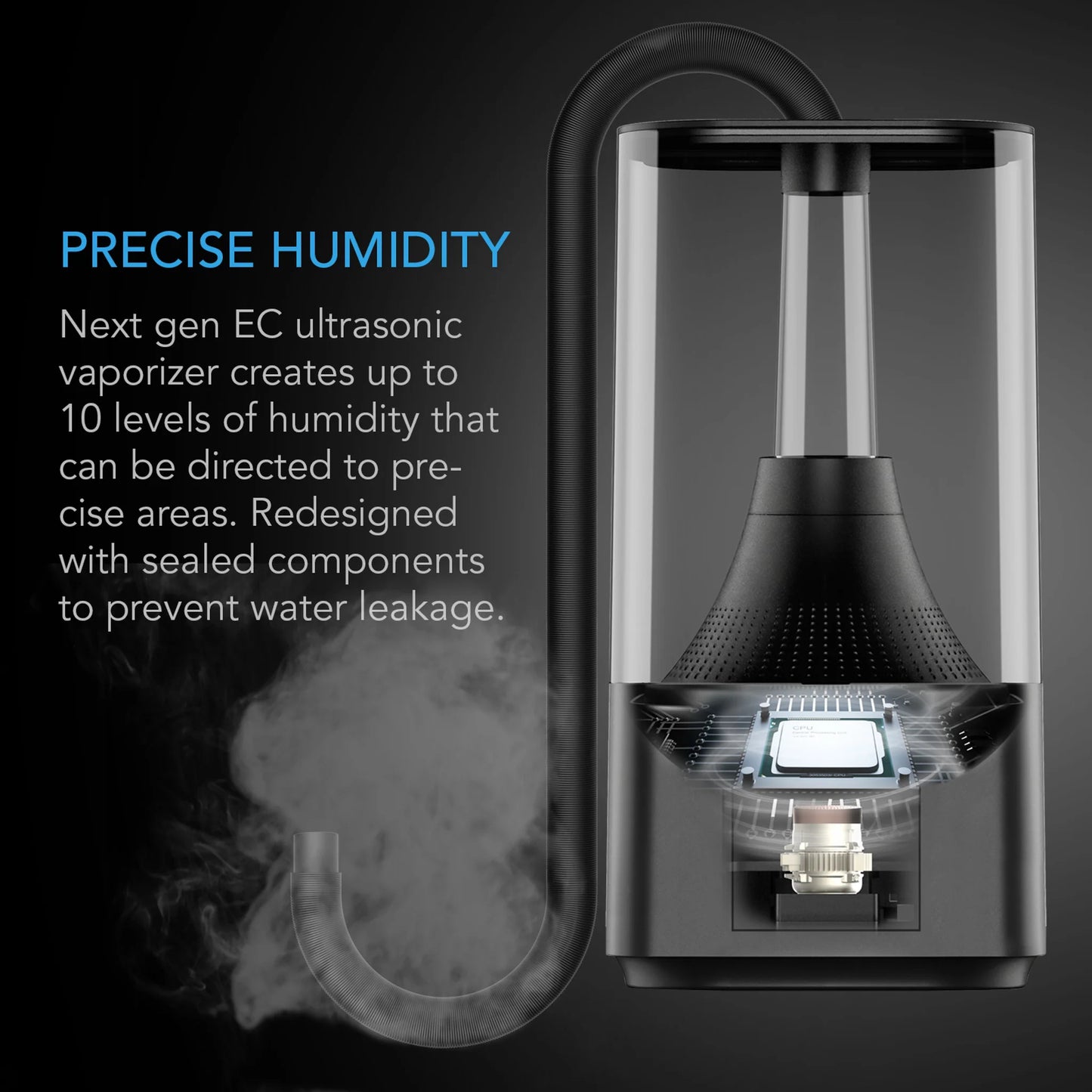 AC Infinity - CloudForge T3 V2, Environmental Plant Humidifier, 4.5L, Smart controls w. targeted Vaporising