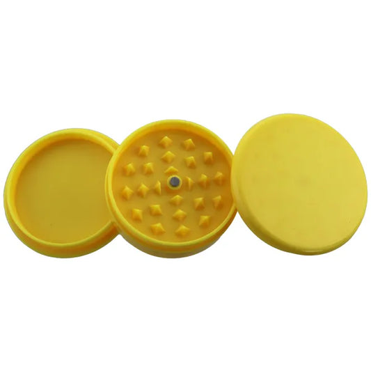 3 Piece Acrylic Herb Muller Grinder – 60mm