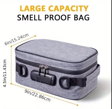 Smell-Proof Storage Case