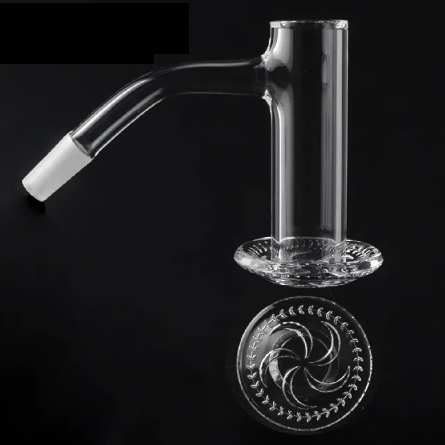 Full Weld Blender Bevelled Edge Quartz Terp Slurper Banger