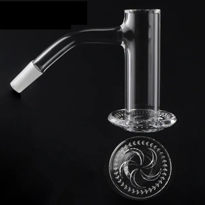 Full Weld Blender Bevelled Edge Quartz Terp Slurper Banger