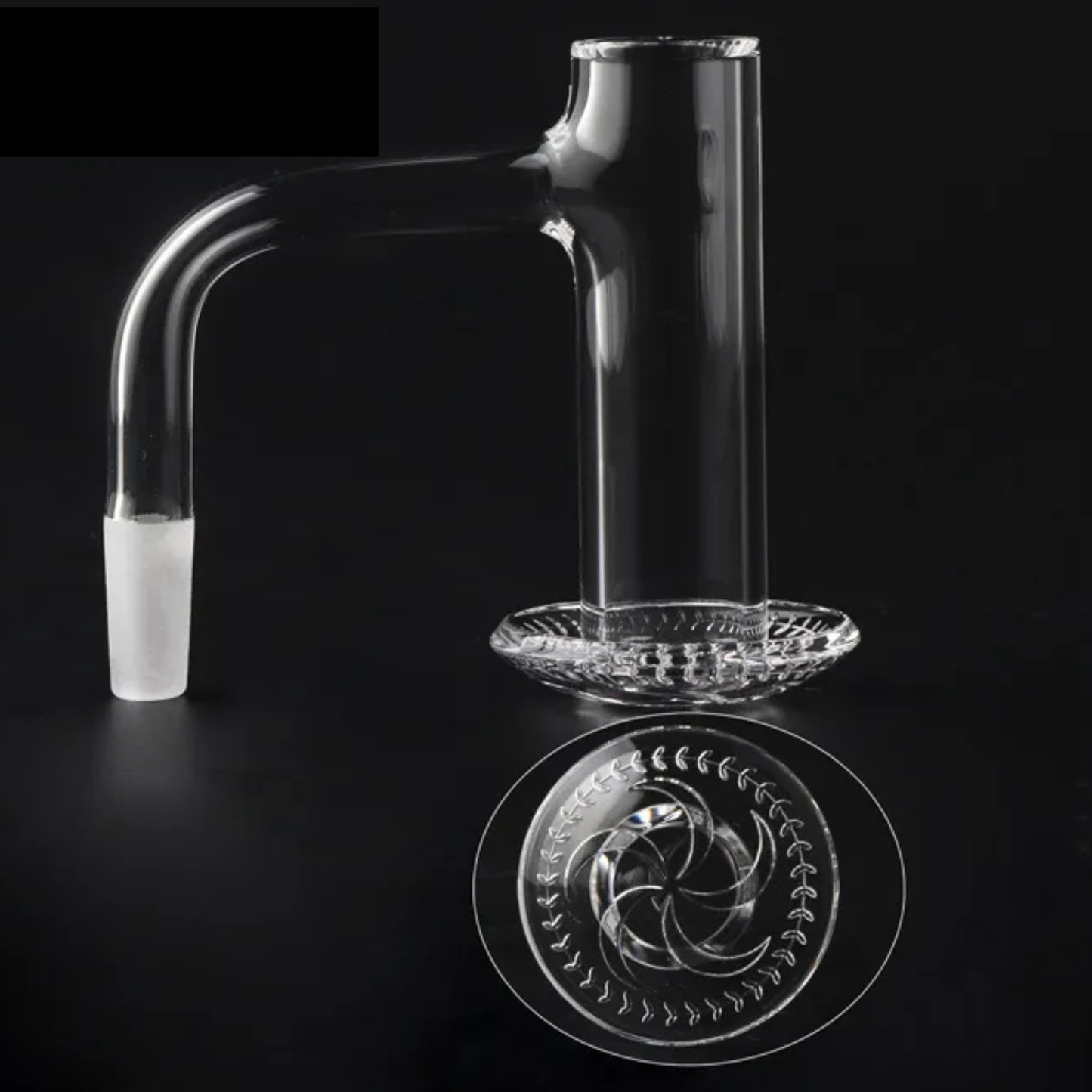 Full Weld Blender Bevelled Edge Quartz Terp Slurper Banger