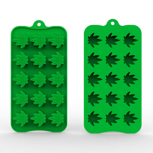 Leaf Shape Silicone Molds (Gummy Tray)