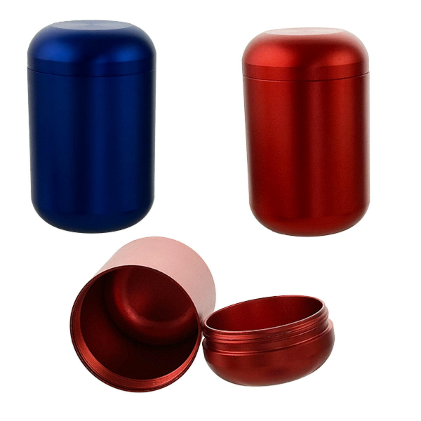 Ultimate Metal Stash Container – 7cm Airtight Aluminium Storage Jar for Herbs, Tobacco & Smoking Essentials