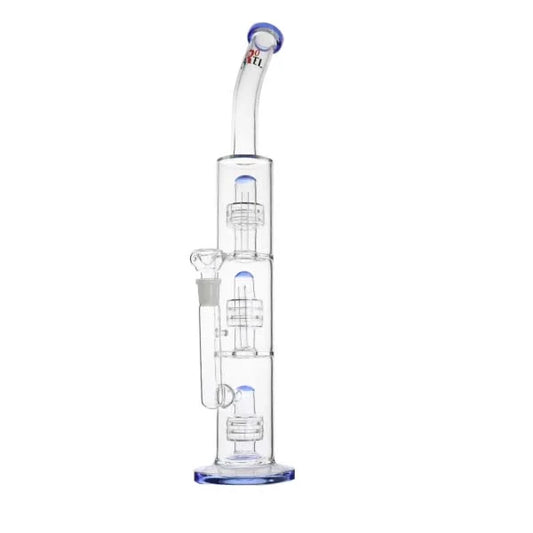 420 Cartel - Triple Matrix Glass Waterpipe 45cm - Green