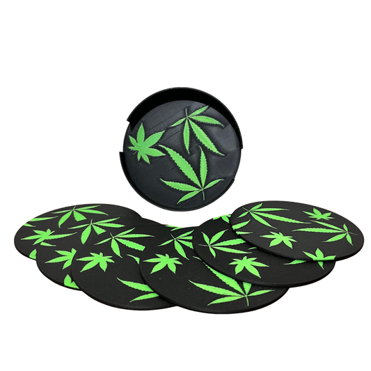Indoor Empire - Leaf Coaster Set of 6