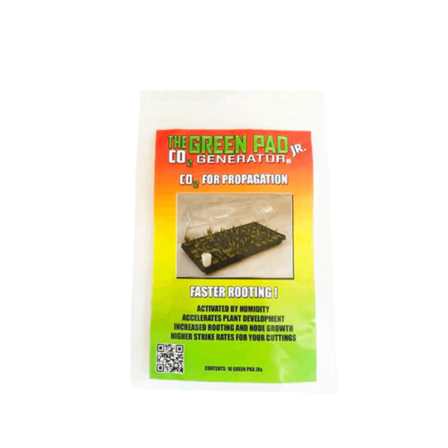 The Green Pad Junior CO2 Generator x 10 Pads