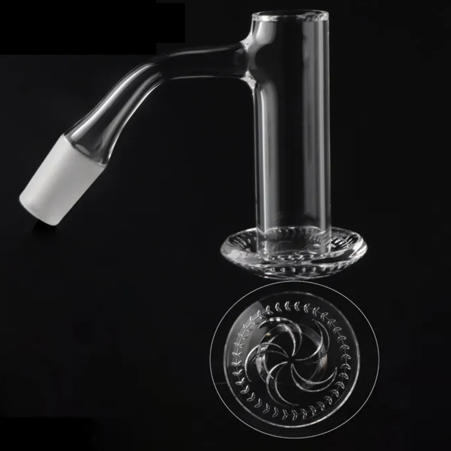 Full Weld Blender Bevelled Edge Quartz Terp Slurper Banger