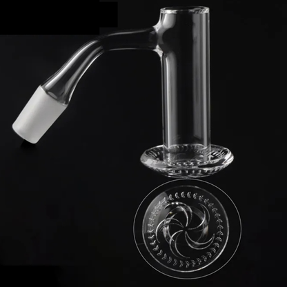 Full Weld Blender Bevelled Edge Quartz Terp Slurper Banger
