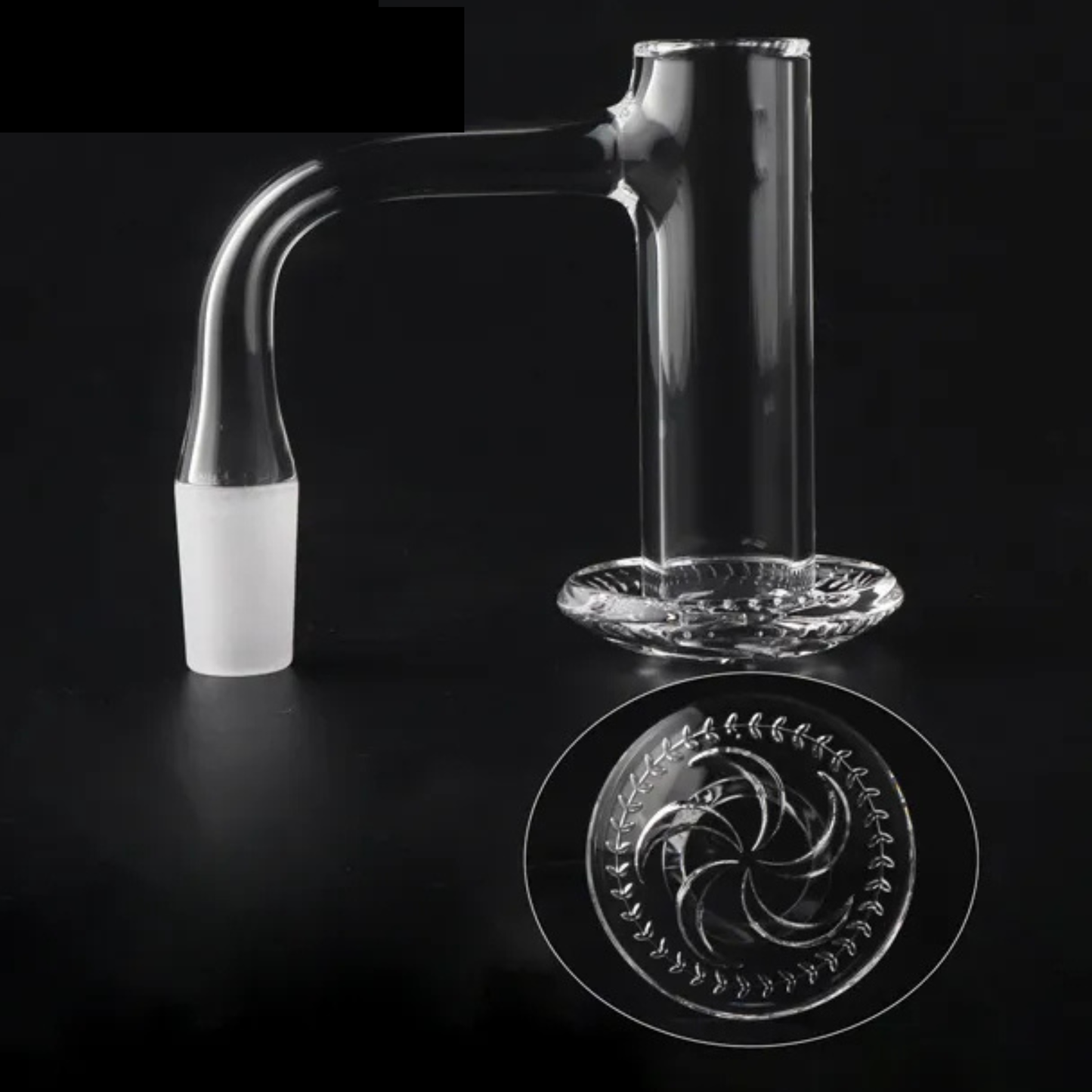 Full Weld Blender Bevelled Edge Quartz Terp Slurper Banger